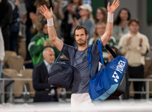 Đại chiến 'Hội người cao tuổi' Roland Garros 2024: Wawrinka thắng dễ Murray