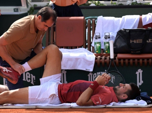 Đã rõ chấn thương của Novak Djokovic