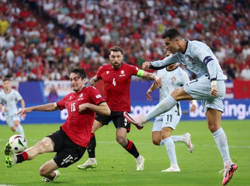 Ronaldo sút nhiều nhất vòng bảng Euro 2024