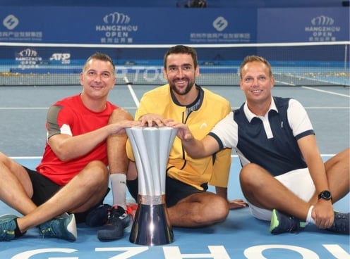 Kết quả tennis 24/9: Lão tướng Marin Cilic đăng quang Hàng Châu mở rộng 2024