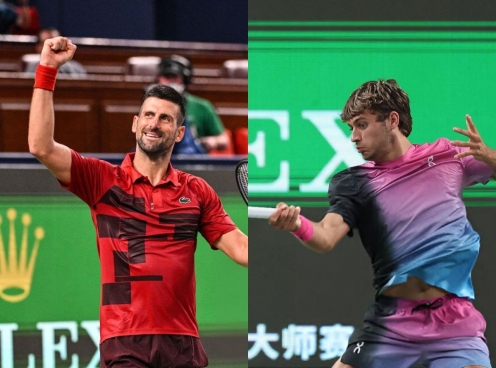 Link xem trực tiếp tennis Novak Djokovic vs Flavio Cobolli, 17h30 hôm nay 8/10