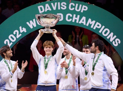 Sinner tỏa sáng, Ý bảo vệ thành công chức vô địch Davis Cup