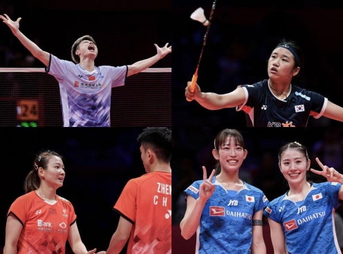 Xác định các tay vợt lọt bán kết BWF World Tour Finals 2024