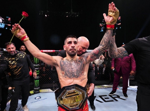 Chấn động UFC: Topuria lên hạng nhẹ tìm Makhachev, Volkanovski tranh đai bỏ trống