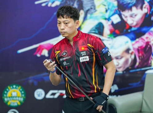 Dương Quốc Hoàng thẳng tiến vòng knock-out giải billiards danh giá châu Âu