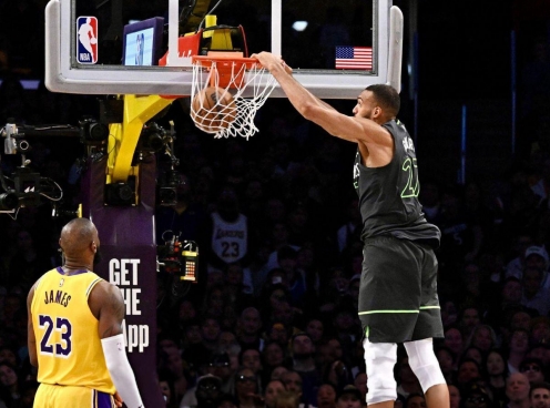 Rudy Gobert thăng hoa, tiễn Lakers khỏi cuộc đua vô địch NBA 2024-2025