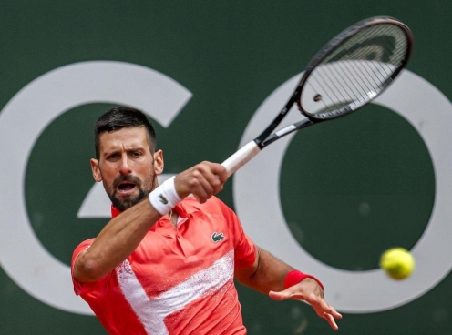 Lịch thi đấu tennis 22/5: Djokovic gặp thử thách