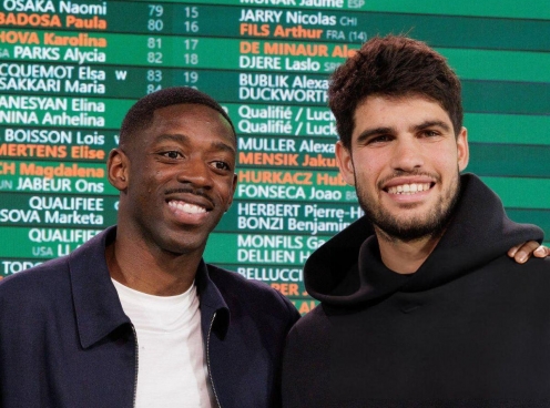 Alcaraz lọt nhánh đấu 'dễ thở' ở Roland Garros 2025