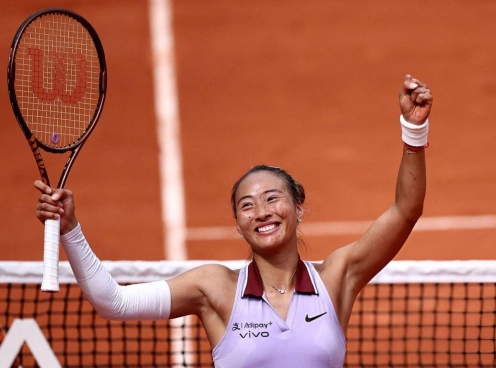 Niềm tự hào tennis châu Á lọt tứ kết Roland Garros 2025