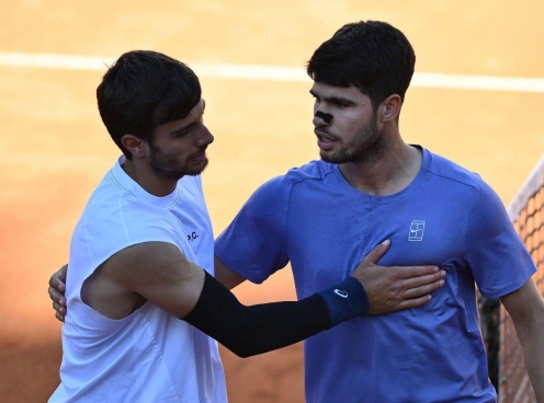 Trực tiếp tennis Carlos Alcaraz vs Lorenzo Musetti, 19h30 hôm nay 6/6