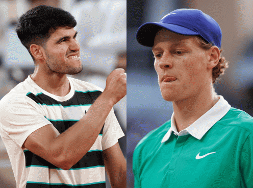 Trực tiếp tennis Carlos Alcaraz vs Jannik Sinner, 20h00 hôm nay 8/6