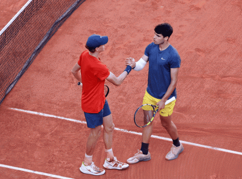 Lịch thi đấu tennis 8/6: Tâm điểm Alcaraz-Sinner chung kết Roland Garros 2025