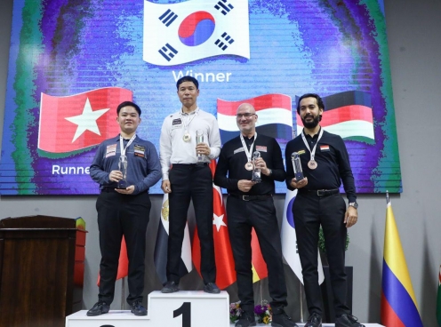 Lịch thi đấu billiards carom World Cup Ankara 2025 mới nhất
