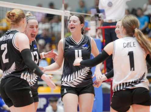 New Zealand thắng trận đầu tiên ở AVC Nations Cup 2025