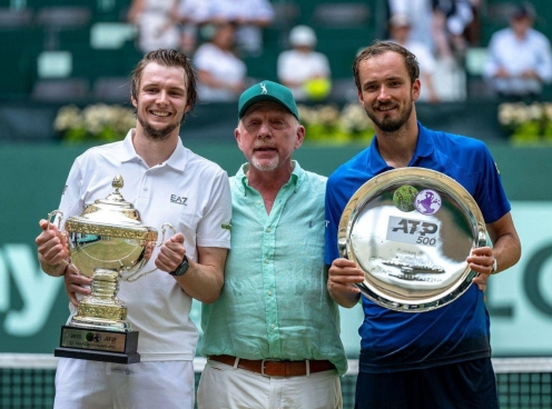Hiện tượng Bublik đăng quang Halle Open, được làm hạt giống ở Wimbledon 2025