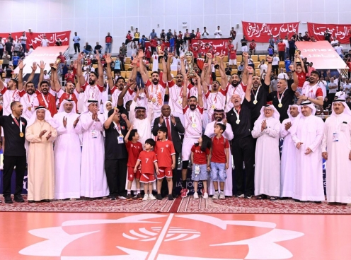 Bóng chuyền nam Bahrain lần đầu đăng quang AVC Nations Cup