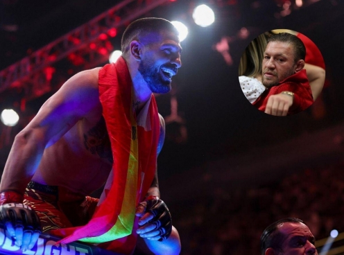 Ilia Topuria vô địch UFC hai hạng cân, Conor McGregor có động thái đặc biệt