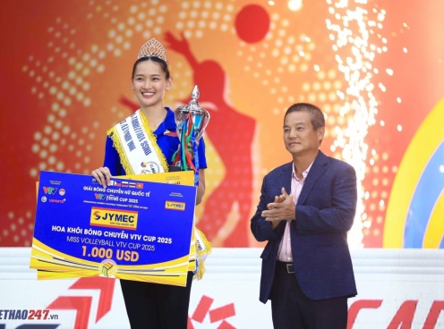 Chiêm ngưỡng nhan sắc 'đỉnh nóc kịch trần' của Leila Cruz - Hoa khôi VTV Cup 2025