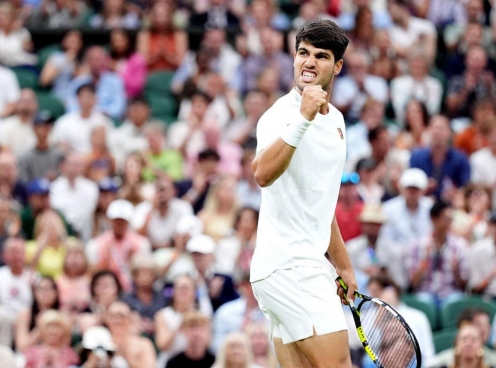 Lịch thi đấu tennis 8/7: Alcaraz ra sân tứ kết Wimbledon 2025