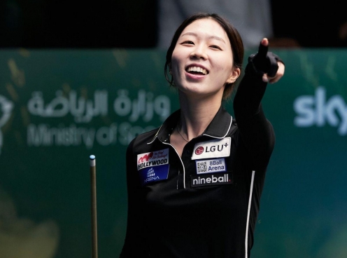 Ngọc nữ billiards Hàn Quốc thắng trận đầu ở World Pool Championship 2025