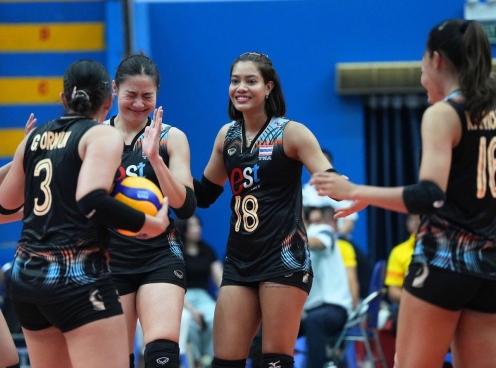 Bóng chuyền nữ Thái Lan chốt quân chặng 1 SEA V.League 2025