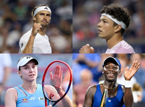 Xác định cặp trận bán kết Rogers Cup 2025