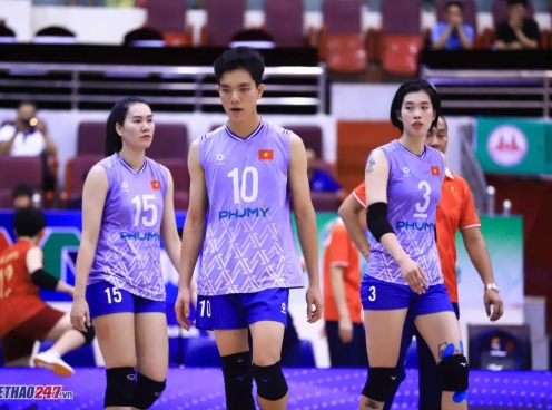 Trực tiếp bóng chuyền nữ Việt Nam 1-2 Thái Lan: Nỗ lực trở lại