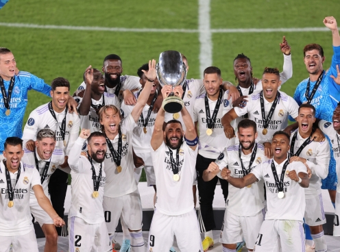 Hủy diệt Frankfurt, Real Madrid chính thức giành chức vô địch Siêu cúp châu Âu