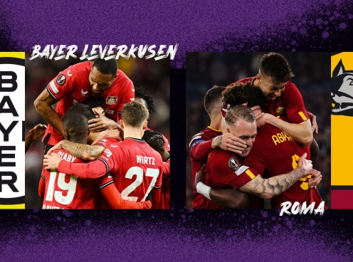 Lịch thi đấu Bán kết Cúp C2 2023/24: Bayer Leverkusen đại chiến Roma