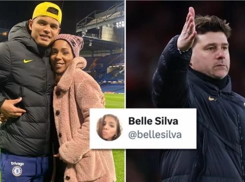 Vợ Thiago Silva đăng thông điệp khó hiểu, ám chỉ cầu thủ Chelsea là khỉ?