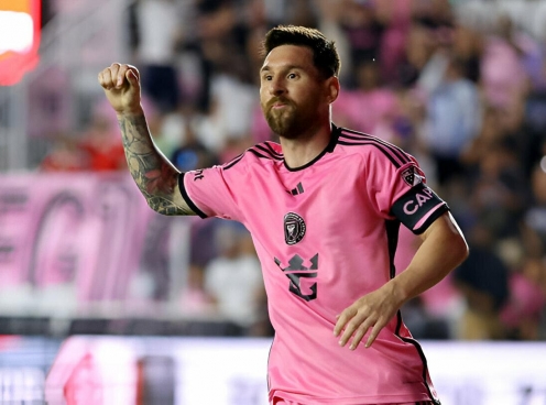 Tiếp đà thăng hoa, Messi nhận 'gấp đôi niềm vui' tại Inter Miami