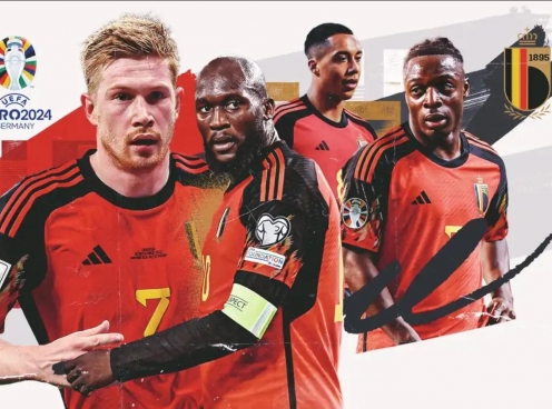 Đội hình Bỉ mạnh nhất dự Euro 2024: Niềm hy vọng De Bruyne
