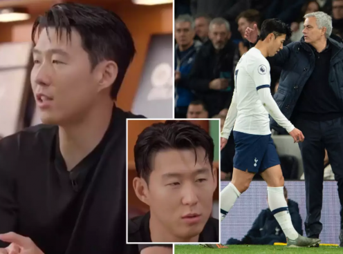 Son Heung-min tiết lộ bí mật đau lòng về HLV Jose Mourinho