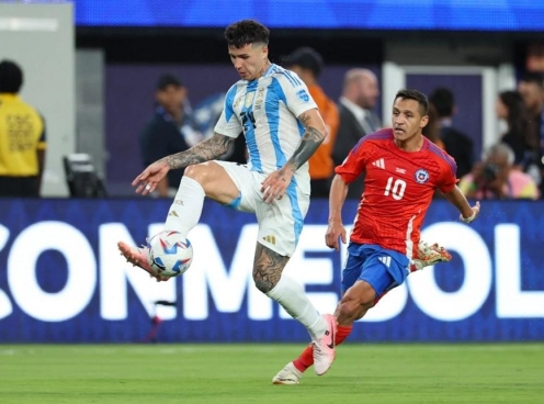 Trực tiếp Argentina 3-0 Chile: Đẳng cấp nhà vô địch