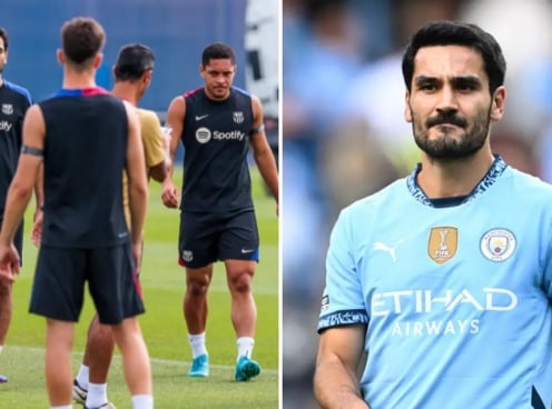 Gundogan 'chán ngấy' hai đồng đội ở Barca trước khi quay lại Man City