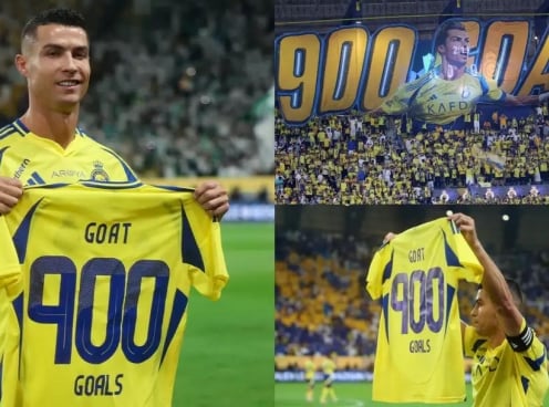 Ronaldo được Al Nassr vinh danh hoành tráng, phong luôn danh xưng GOAT