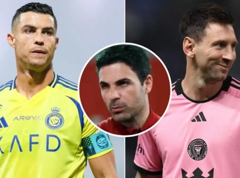 Ronaldo hay Messi? HLV Mikel Arteta chỉ thẳng cầu thủ vĩ đại nhất