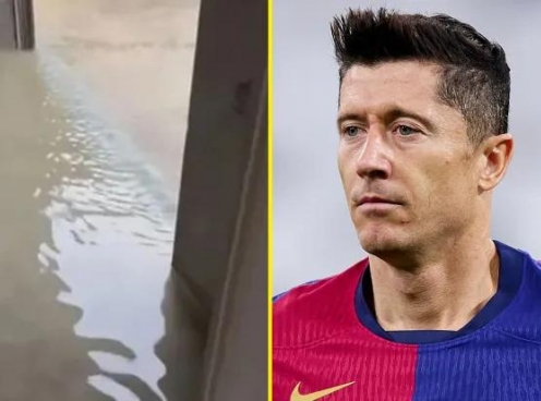 Nhà của Robert Lewandowski bị ảnh hưởng bởi bão lớn