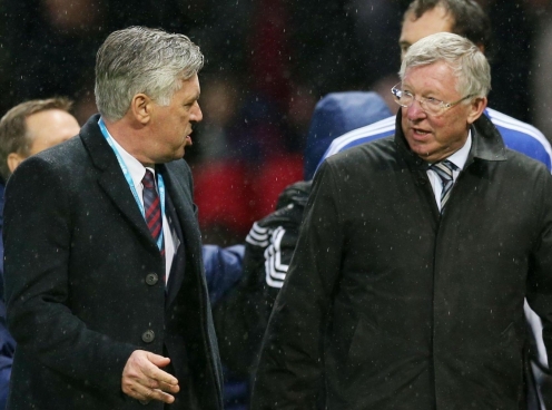 Ancelotti phá kỷ lục của Sir Alex Ferguson tại Cúp C1