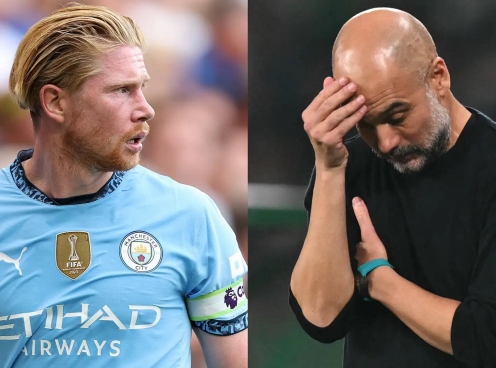 Pep Guardiola lên tiếng về việc rạn nứt với De Bruyne