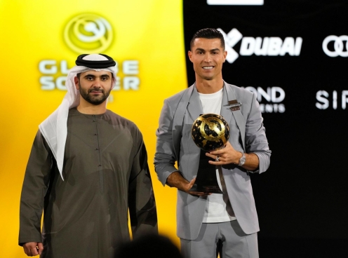 Ronaldo chính thức giành giải tại Quả bóng Vàng Dubai 2024