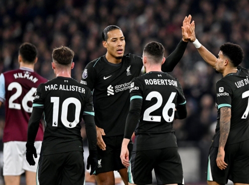 Trực tiếp Liverpool 2-0 West Ham: Dồn ép liên tục