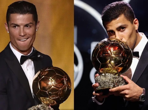 Rodri đáp trả tuyên bố 'không công bằng' của Ronaldo về Quả bóng vàng