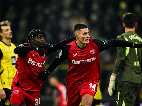 Quật ngã Dortmund, Bayer Leverkusen hâm nóng cuộc đua vô địch Bundesliga