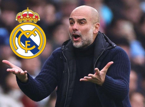 Pep Guardiola đáp trả Real Madrid: 'Hãy để trọng tài được yên'