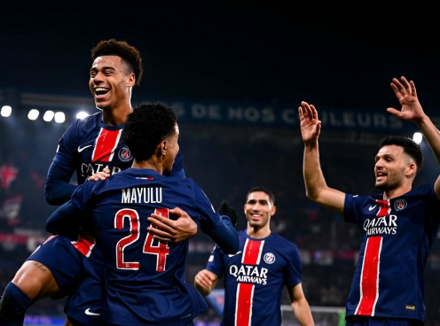 Đại thắng 10-0, PSG hiên ngang đi tiếp tại Cúp C1