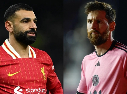 Mohamed Salah cân bằng kỷ lục đáng kinh ngạc của Lionel Messi