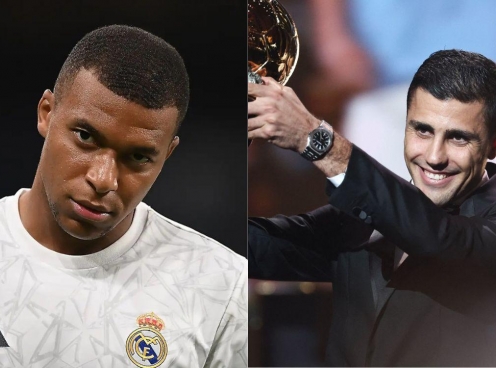 Gạch tên Rodri, Mbappe nói thẳng người xứng đáng nhất giành Quả bóng Vàng