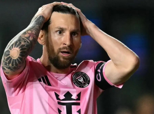 Im tiếng tại Inter Miami, Messi nhận 'mưa gạch đá'
