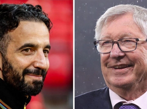 Ruben Amorim tiến sát kỷ lục của Sir Alex Ferguson tại MU